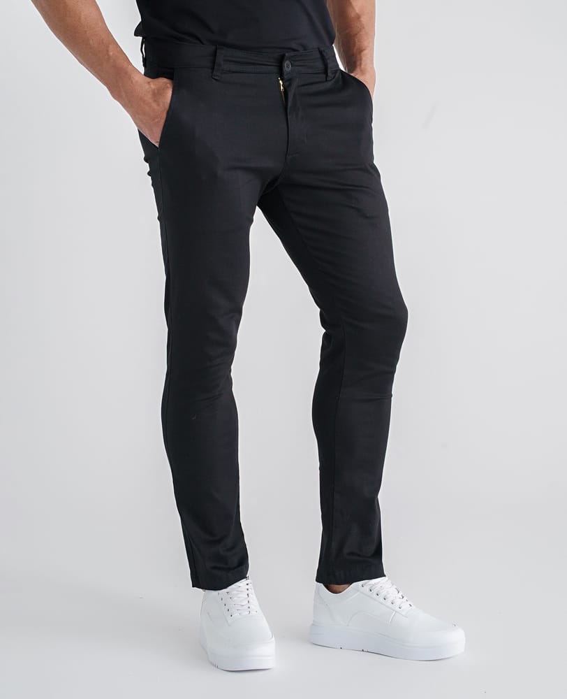 Calça Alfaiataria Brooklyn Sarja Preta